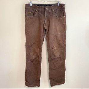 Kuhl Kanvus Jean Pants Cargo Brown Men's 32 x 30